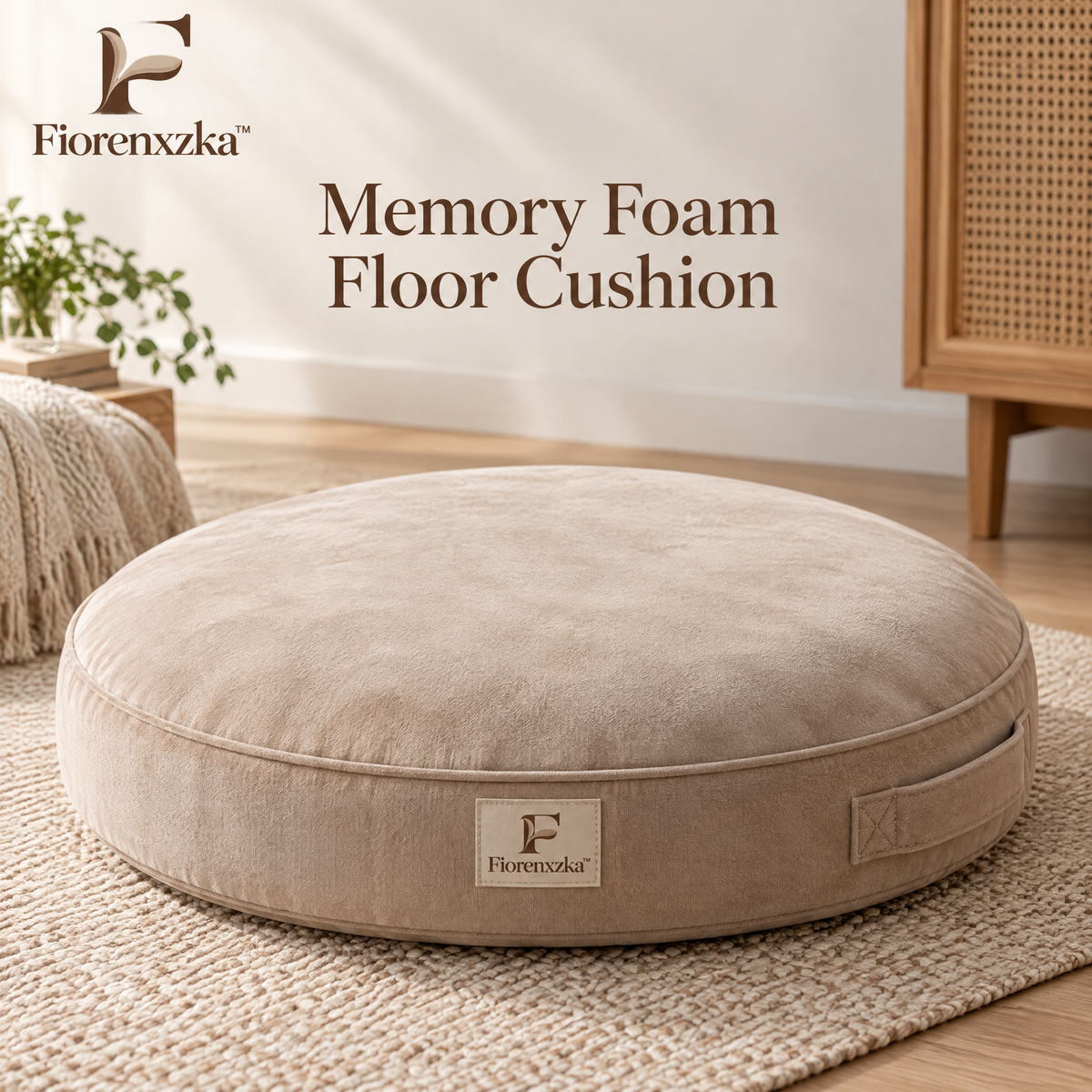 Fiorenxzka™ Memory Foam Floor Cushion image 2