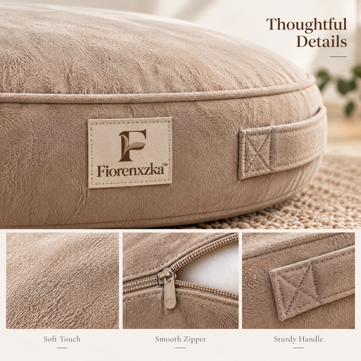 Fiorenxzka™ Memory Foam Floor Cushion image 5