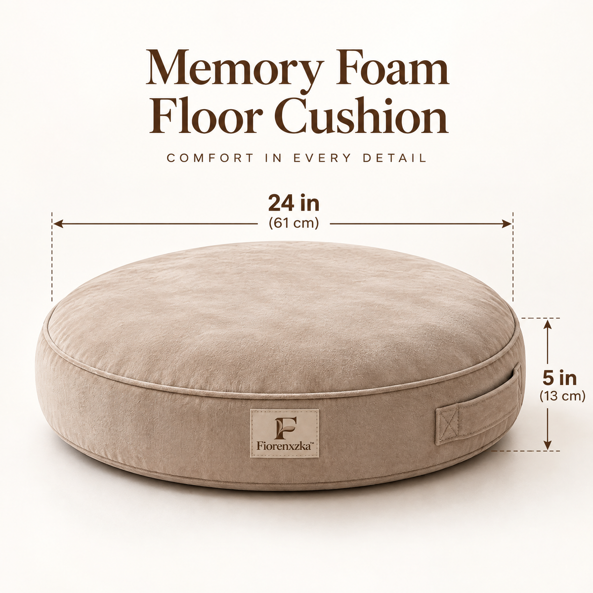 Fiorenxzka™ Memory Foam Floor Cushion image 6